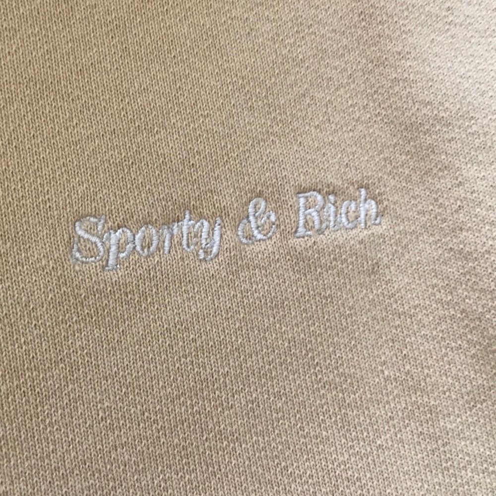 sporty and rich sweatshirt size MEDIUM